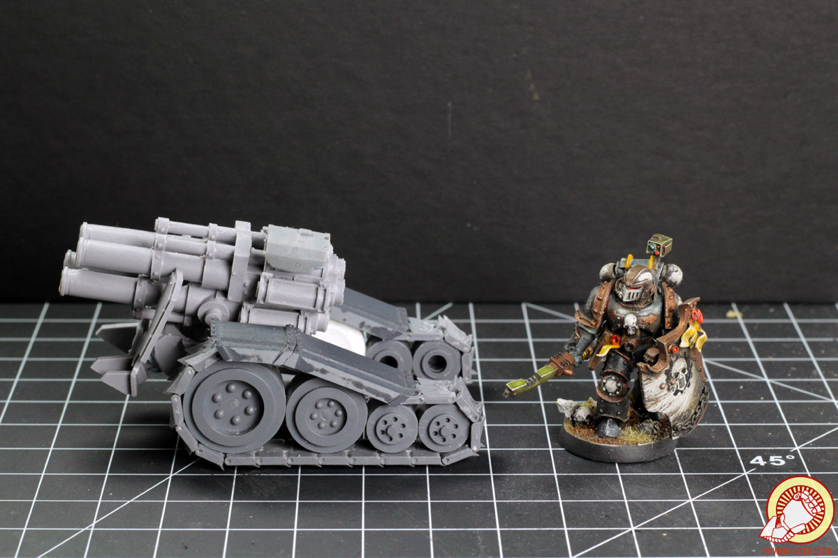 Iron Warriors Thudd Gun Rapier Carrier Conversion 4