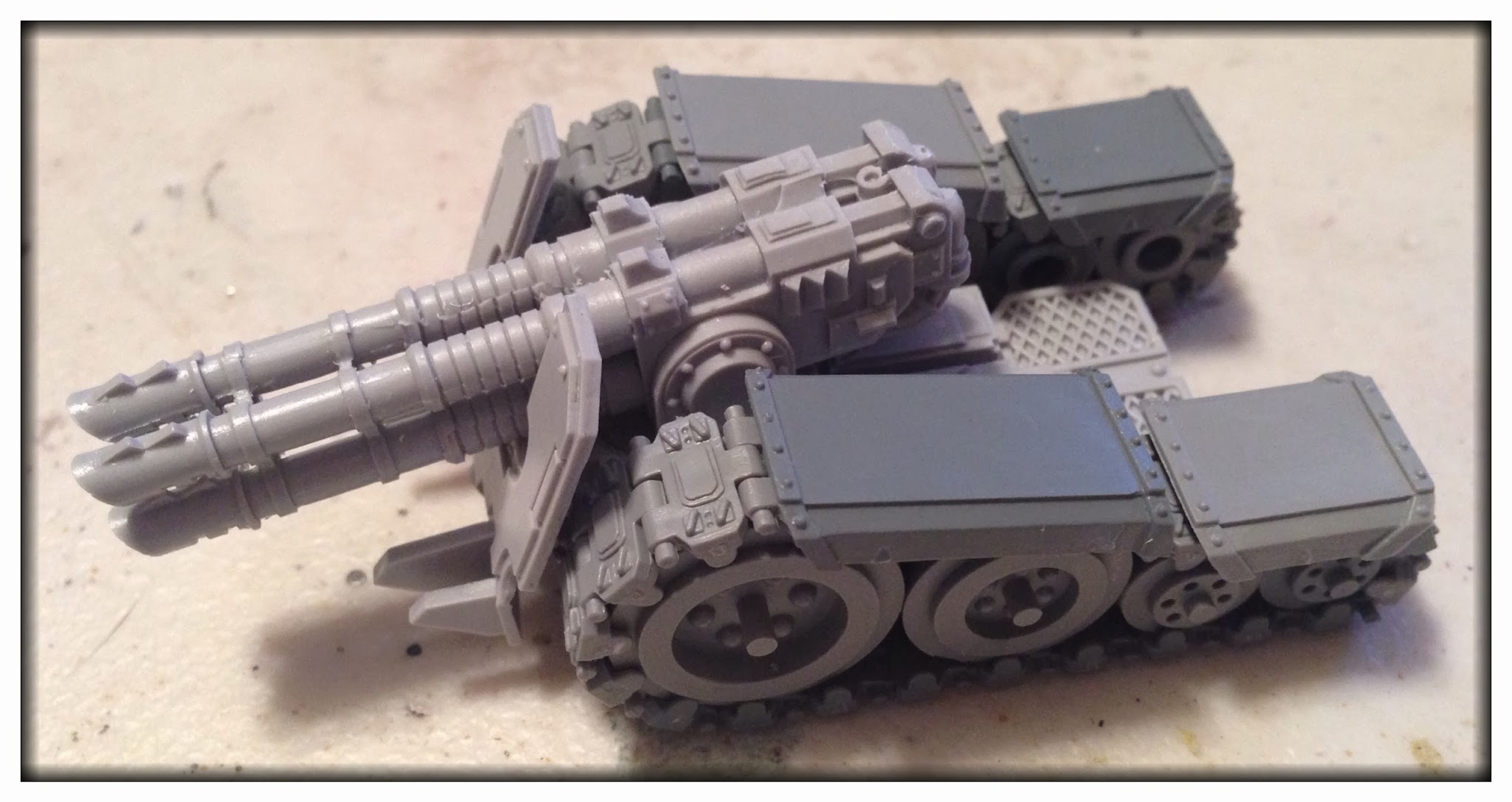 Heresy Thunderfire Conversion- from minaturetim